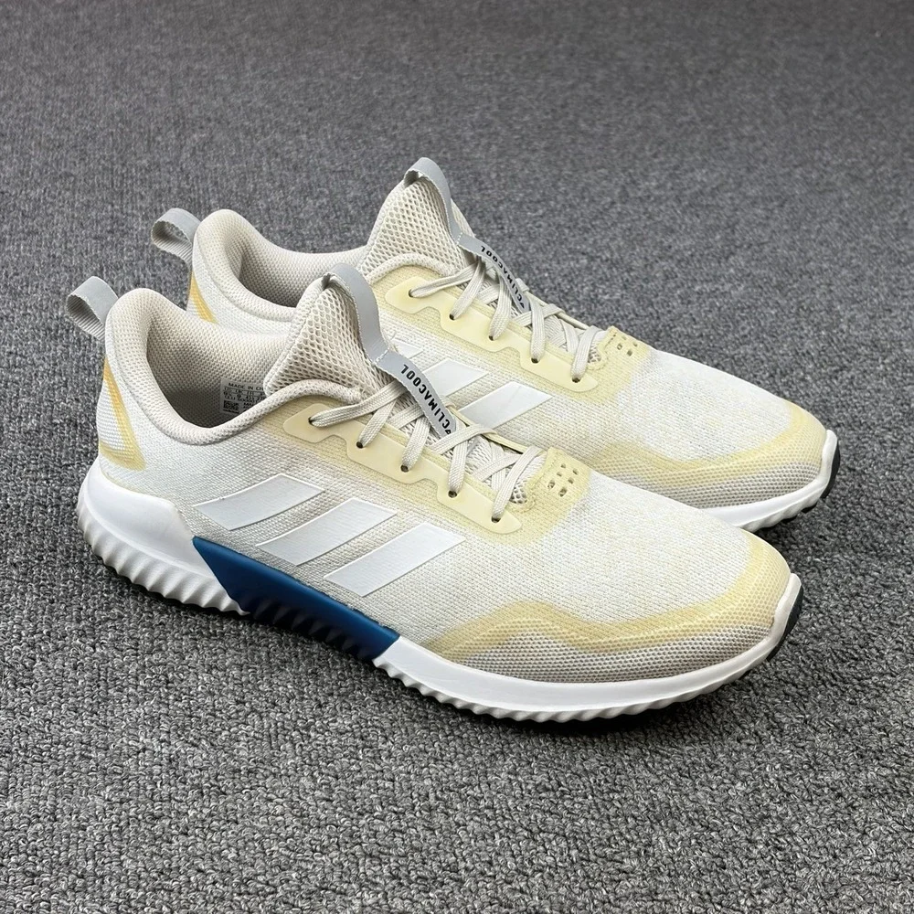 Adidas Climacool RC Running Shoes White Blue Men's Size 9.5 Sneakers EF8056